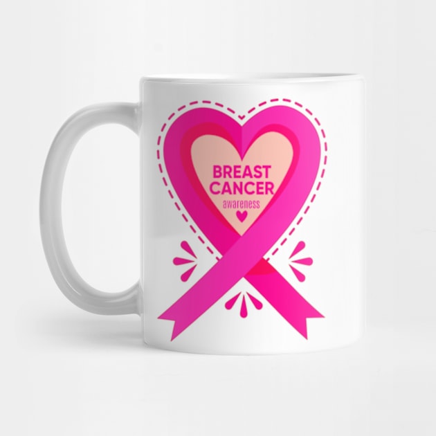 In October We Wear Pink Breast Cancer Awareness Survivor by Goods-by-Jojo